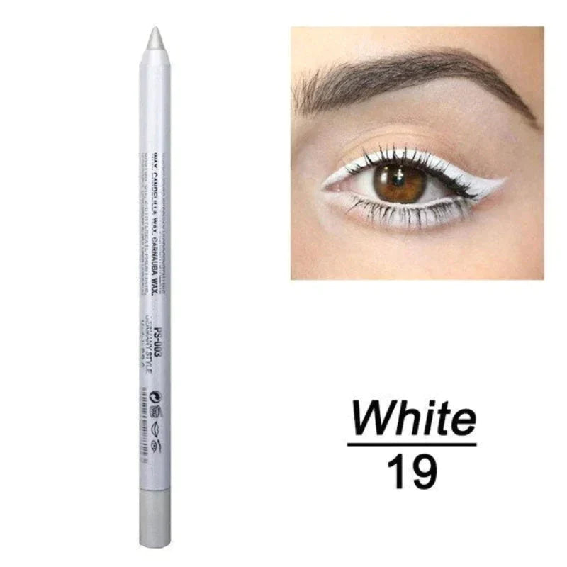 💄 50% RABATT! 🎨 14er-Set Wasserfeste Farbige Gel-Liner – Metallic & Glänzendes Finish, Verwischfest & Perfekt Für Kreative Looks ✨