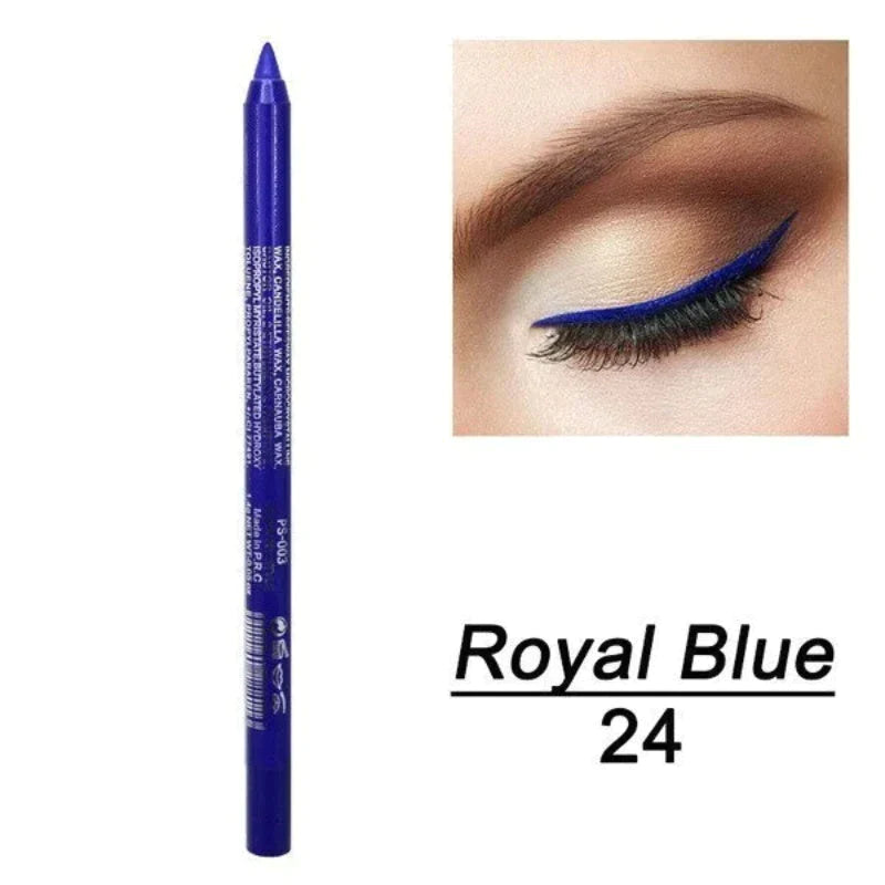 💄 50% RABATT! 🎨 14er-Set Wasserfeste Farbige Gel-Liner – Metallic & Glänzendes Finish, Verwischfest & Perfekt Für Kreative Looks ✨