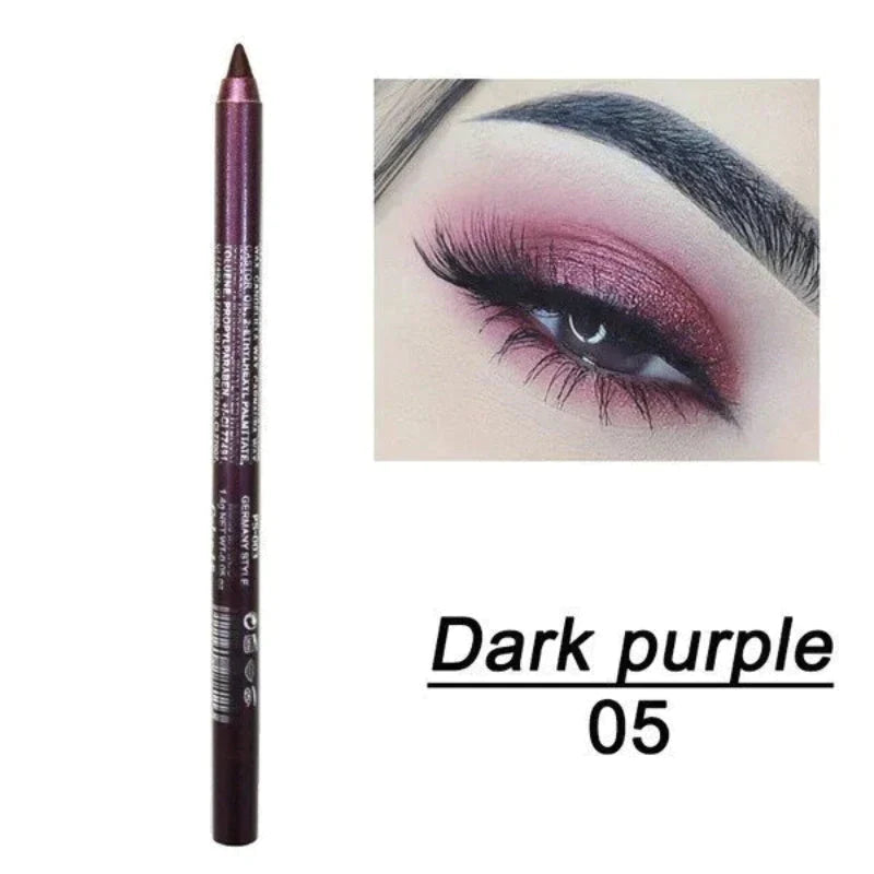 💄 50% RABATT! 🎨 14er-Set Wasserfeste Farbige Gel-Liner – Metallic & Glänzendes Finish, Verwischfest & Perfekt Für Kreative Looks ✨
