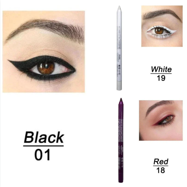 💄 50% RABATT! 🎨 14er-Set Wasserfeste Farbige Gel-Liner – Metallic & Glänzendes Finish, Verwischfest & Perfekt Für Kreative Looks ✨