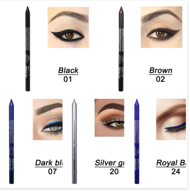 💄 50% RABATT! 🎨 14er-Set Wasserfeste Farbige Gel-Liner – Metallic & Glänzendes Finish, Verwischfest & Perfekt Für Kreative Looks ✨