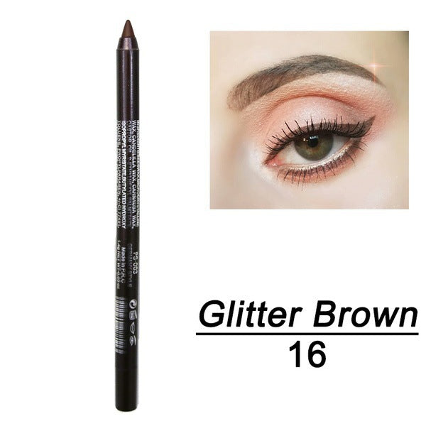 💄 50% RABATT! 🎨 14er-Set Wasserfeste Farbige Gel-Liner – Metallic & Glänzendes Finish, Verwischfest & Perfekt Für Kreative Looks ✨