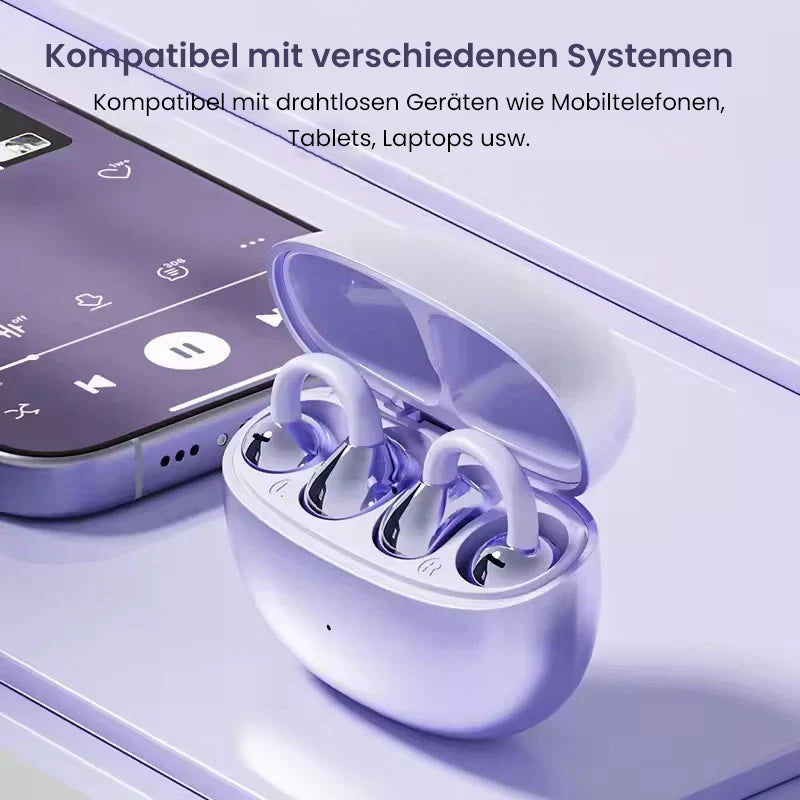🎁Ostern Heißer Verkauf 50% Rabatt🫧2025 NEU Bluetooth-Ohrhörer mit Ohrclip