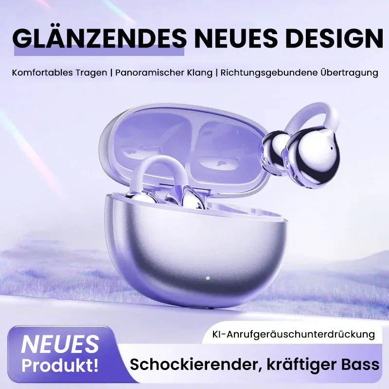 🎁Ostern Heißer Verkauf 50% Rabatt🫧2025 NEU Bluetooth-Ohrhörer mit Ohrclip