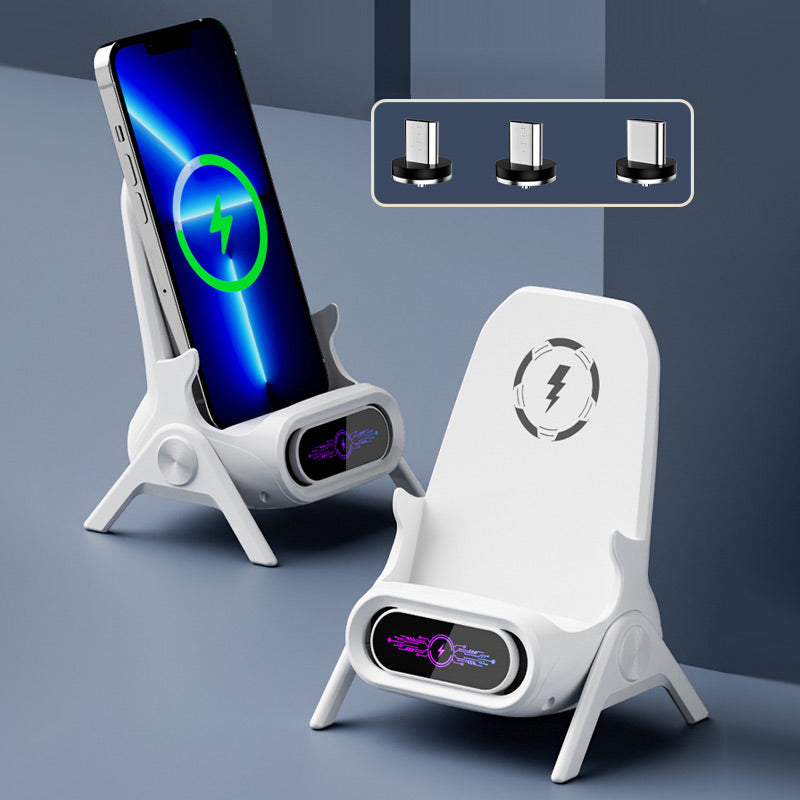💥Limited Sale 50% OFF 📱 Multifunctional Wireless Fast Charger Phone Stand
