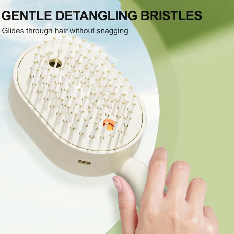🧴Elektrische Sprüh- und Massage-Haarbürste💆♀️✨